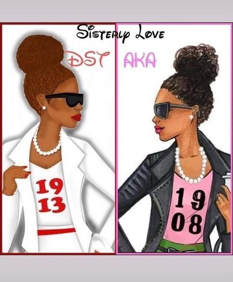 Delta Sigma Theta And Alpha Kappa Alpha, Delta And Aka Friends, Aka And Delta Friends, Happy Founders Day Delta Sigma Theta, Aka Founders Day, Greek Images, Aka Founders, Delta Sigma Theta Apparel, Sorority Pictures