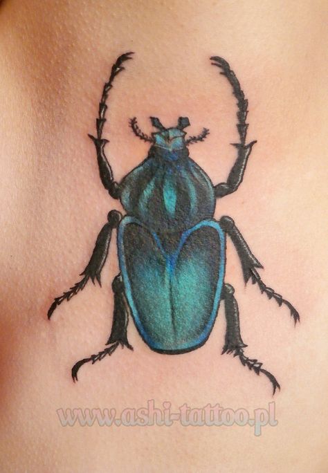 7 Appealing Beetle Tattoos | Tattoo.com Green Beetle Tattoo, Junebug Tattoo, Ea Seguy, Beetle Tattoos, Banana Tattoo, Scarab Beetle Tattoo, Scarab Tattoo, Beetle Tattoo, Green Beetle