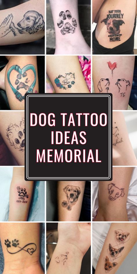 Tattoos For Dog Moms, Cute Dog Tattoos Small, Tiny Paw Print Tattoo, Dog Memorial Tattoos Unique, Tattoo Dog Paw, Dog Tattoos For Women, Unique Dog Tattoo, Unique Dog Tattoo Ideas, Paw Print Tattoo Dog