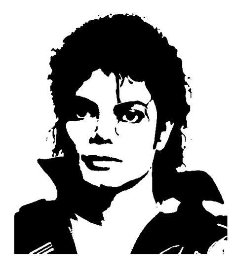 Michael Jackson Silhouette, Michael Jackson Party, Face Stencils, Needlecraft Patterns, Shadow Drawing, Michael Jackson Art, Scroll Saw Patterns, Stencil Art, Silhouette Art