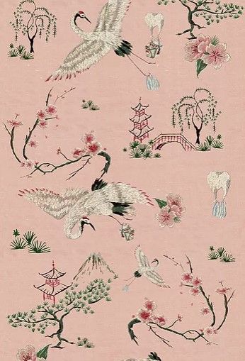 Style * Your Walls Will Talk - Epic Wallpaper Designs - Curious Coco Poodle And Blonde, Blossom Wallpaper, Baby Wallpaper, Chinoiserie Style, Chinoiserie Wallpaper, Instagram Tags, Unique Wallpaper, Old Wallpaper, New Wallpaper