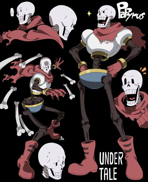 Papyrus, by Pixiv Id 80732 Magical Girl Madoka, Undertale Papyrus, Papyrus Undertale, Undertale Gaster, Undertale Love, Anime Undertale, Undertale Sans, Japon Illustration, Undertale Cute