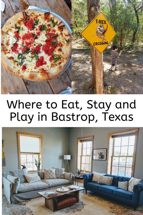 Visit the charming town of Bastrop, Texas located outside of Austin. There is tons of things to do, places to eat and fun to be had. #visitbastroptx #hosted Bastrop Texas, Texas Bucket List, Texas Vacations, Texas Dallas, Texas City, Road Trip Hacks, Road Trip Essentials, Texas Travel, Swimming Holes