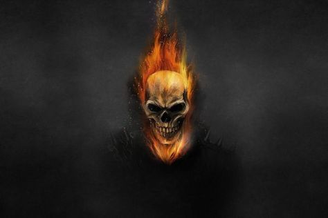 Ghost Rider Hd Wallpapers 1080P - image #763237 Gost Rider, Ghost Raider, Ghost Rider Johnny Blaze, Ghost Wallpaper, Ghost Rider Wallpaper, Spirit Of Vengeance, Skull Artwork, Bd Comics, Skull Wallpaper