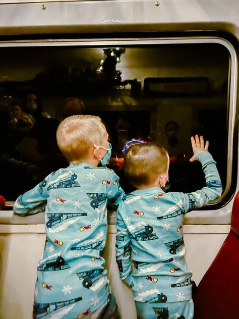 Polar Express Pajamas Roundup and Review - Friday We're in Love Polar Express Kid, Polar Express Book, Polar Express Pajamas, Christmas Light Scavenger Hunt, Polar Express Train, Santa Express, The Polar Express, Last Holiday, Adult Pajamas