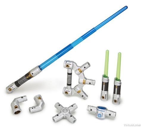 Pin for Later: All of the Star Wars Toys Your Kids Will Want This Holiday Season Star Wars Bladebuilders Jedi Master Lightsaber Star Wars Bladebuilders Jedi Master Lightsaber ($55) Star Wars Lightsaber Toy, Lightsaber Toy, Hello Barbie, Star Wars Lightsaber, Jedi Robe, Sabre Laser, Lightsaber Hilt, Star Wars Light Saber, Jedi Master