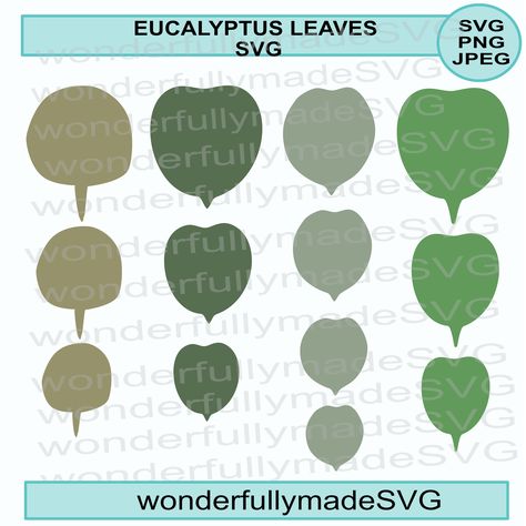 Eucalyptus Leaf Template, Eucalyptus Template, Leaves Template, Leaf Svg, Eucalyptus Leaf, Image Transfers, Leaf Designs, Leaf Template, Paper Leaves