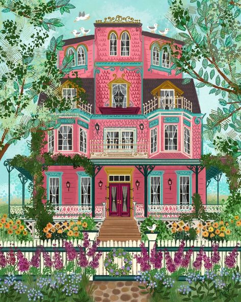 Joy Laforme Art, Joy Laforme Illustration, Art Titles, Joy Laforme, Pastel Poster, Free Online Jigsaw Puzzles, Jigsaw Puzzles Online, Painting Inspo, Artwork For Home