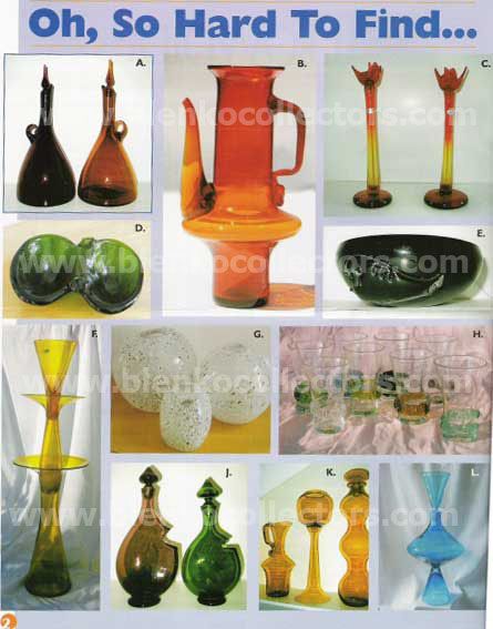 Blenko Collector's Society Plants Indoor Design, Mid Century Art Glass, Blenko Glass, Colored Vases, Century Decor, Antique Glassware, Rainbow Glass, Vintage Art Glass, Glassware Collection