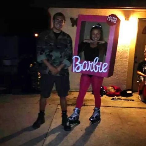 Barbie and GI Joe Couples Costume Gi Joe And Barbie Costume, Gi Joe Costume, Couple Fun, Couples Costume, Barbie Costume, Fun Couple, Couples Costumes, Gi Joe, Ronald Mcdonald