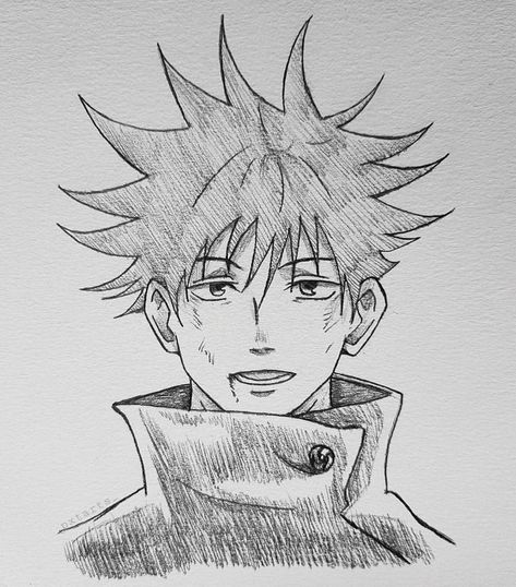 Fushiguro Drawing, Megumi Sketch, Megumi Drawing, Sasuke Drawing, R6 Wallpaper, Anime Drawings For Beginners, Anime Face Drawing, Naruto Sketch Drawing, Výtvarné Reference