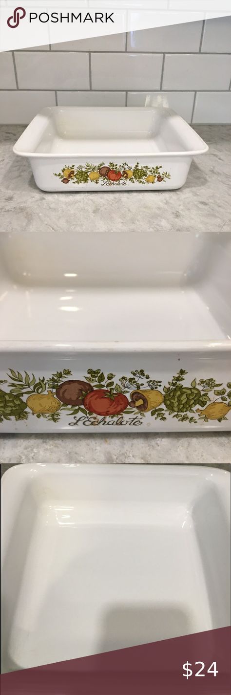 Corning Ware Spice O Life Baking Dish Lasagna Pan FIRM Lasagna Pan, Pan Cake, Farmhouse Vintage, Cake Pan, Baking Dish, Vintage Pyrex, Pyrex Vintage, Vintage Farmhouse, Cake Pans