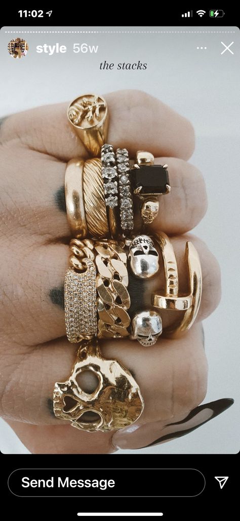 Sammi Jefcoate, Dope Jewelry Accessories, The Bling Ring, Dope Jewelry, Funky Jewelry, Jewelry Lookbook, Put A Ring On It, Mode Inspo, Jewelry Inspo