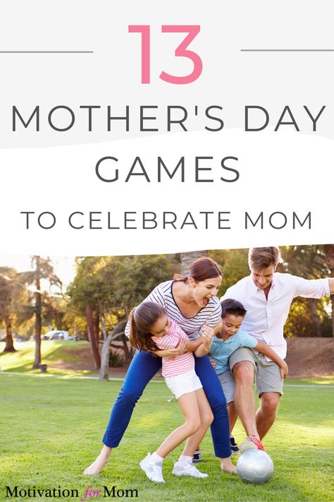 This list is full of fun games and Mother's Day ideas for kids to celebrate mom on Mother's Day! From yard games, bbq games, challenges and gift ideas to give to mom or grandma. #mother'sday #mother'sdayideas #mother'sdaygames #mother'sdayactivities Preschool Mother’s Day Celebration, Mother’s Day Games With Kids, Games For Mother's Day, Funny Mother’s Day Games, Mothers Day Games For Kids, Mother Day Activities For Preschoolers, Mothers Day Games For Church, Mother’s Day Activities, Mother Day Activities