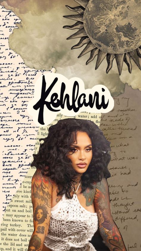 #kehlani Artist Aesthetic Wallpaper, Kehlani Concert, Tattoo Artist Aesthetic, Female Tattoo Artist, Black Music Artists, Kehlani Parrish, Pink Wallpaper Hello Kitty, Cute Lockscreens, Cute Headers For Twitter