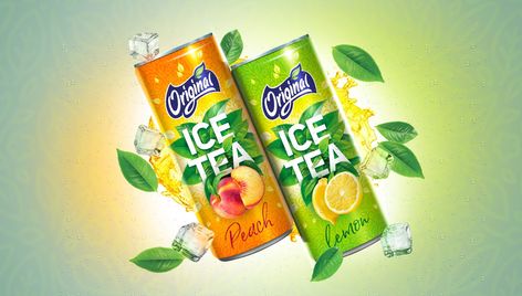 Original Ice Tea Label Design Inspiration, Juice Design, Tea Labels, Fruit Labels, Juice Branding, Packaging Label Design, Juice Packaging, Bottle Design Packaging, Apple Tea