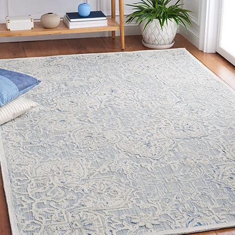 Spindle Dining Chair, Light Blue Rug, Transitional Area Rugs, Blue Bedroom, Ivory Rug, Cotton Wool, Blue Ivory, White Rug, Cool Rugs