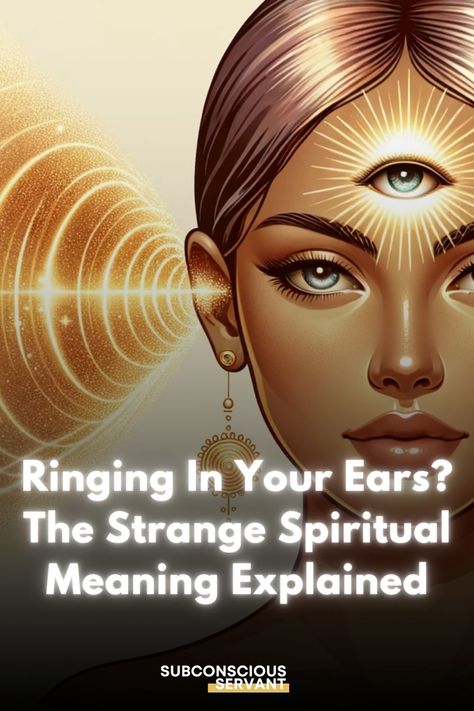 An explanation into the spiritual meaning behind ringing ears. The spiritual meaning of ringing in your ears is often seen as a sign from your angels or spirit guides and reflects a shift in your vibrational states. Ringing in the ears is often because you are developing your psychic and spiritual abilities, accessing higher realms of existence. Find out the 15 spiritual meanings here: Spiritual Meaning Of Ringing In Right Ear, Meaning Of Ringing In Ears, Ringing In The Ears Spiritual Meaning, Ringing In The Right Ear Spiritual, Low Ringing In Right Ear Spiritual, Low Pitch Ringing In Right Ear Spiritual, High Pitched Ringing In Ear Spiritual, High Pitch Ringing Right Ear Spiritual, Ringing In Ears Spiritual