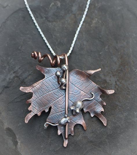 Miniature Tools, Cut Sugar, Maple Leaf Necklace, Mouse Necklace, Forest Necklace, Silver Rose Ring, Family Necklace, Sugar Maple, Baby Mouse