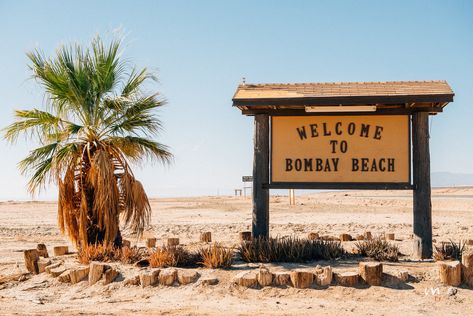 California English, Bombay Beach, Desert Resort, Salton Sea, Trip Destinations, Road Trip Destinations, Relaxing Places, Plan A Trip, California Travel Road Trips