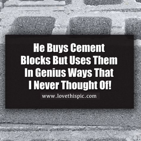 He Buys Cement Blocks But Uses Them In Genius Ways That I Never Thought Of! Cement Blocks Ideas, Concrete Block Ideas, Landscaping With Cement Blocks, Cement Block Ideas, Ideas For Cement Blocks, Cement Block Flower Bed, Decorative Blocks Concrete, Wall Made From Cement Blocks, Cement Bricks