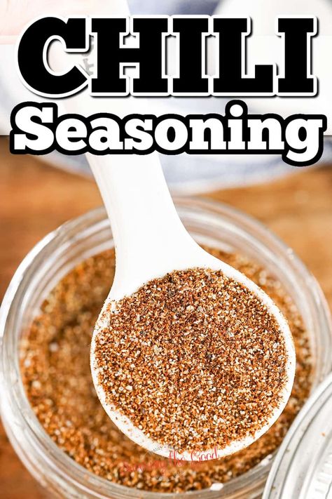 Best Chili Seasoning Recipe, Best Chili Seasoning, Chili Seasoning Recipe, Latino Recipes, Chili Spice, Homemade Chili Seasoning, The Best Chili, Favorite Chili Recipe, Spice Blends Recipes