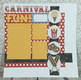 Courtney Lane Designs: Cricut Carnival Scrapbook Layout Bridal Shower Scrapbook, Ctmh Layouts, Disney Layouts, Vacation Scrapbook, Birthday Scrapbook, Summer Scrapbook, Kids Scrapbook, Disney Scrapbooking, Scrapbook Layout Ideas