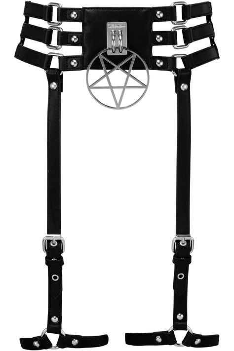 Baby Hex Suspender Belt [B] [PLUS] | Killstar