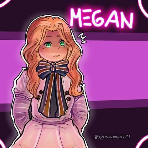 @agusmamani21 M3gan Movie Fanart, M3gan Doll Drawing, M3gan Doll Wallpaper, Megan Fanart, M3gan Fanart, Megan The Doll, Horror Movies Fanart, Freddy Vs Jason Movie, M3gan Movie