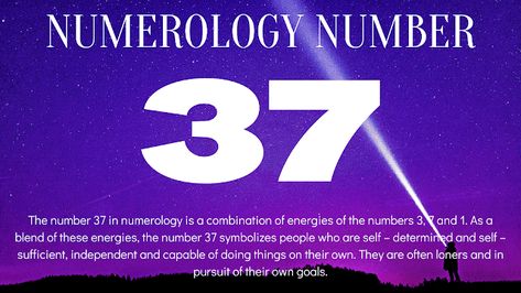 numerology-number-37 37 Angel Number Meaning, Number 37 Meaning, Numerology Birth Date, Finding Purpose In Life, Numerology Numbers, Meaningful Pictures, Life Path Number, Angel Number Meanings, Number Meanings