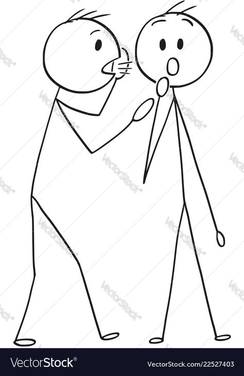 Whisper Drawing, Stick Drawings, Conceptual Illustration, Cartoon Man, The Ear, Drawing Practice, Stick Figures, Business Man, Easy Drawings