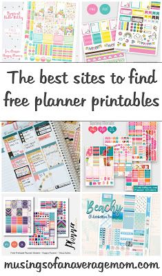 Free Happy Planner Printables, Organisation Planner, Free Planner Printables, Happy Planner Free Printable, Happy Planner Printables, To Do Planner, Idee Cricut, Happy Planner Layout, Free Planner Stickers