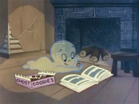 Casper Cartoon, Casper Ghost, Casper The Friendly Ghost, Halloween Gif, Unique Halloween Costumes, Friendly Ghost, Old Disney, Halloween Cartoons, Pinturas Disney