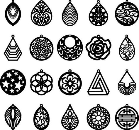 Earrings Laser Cut SVG Files, Earrings Template for Cricut, Teardrop Earrings Svg, Leather Earrings Svg, Tear Drop Cut File, Pendant Svg - Etsy UK Laser cut files #lasercutfiles laser cut files svg #lasercutfilessvg laser cut 3d files #lasercut3dfiles pattern #pattern  patterns #patterns templates #templates 3.45 Laser Cut Earrings Template, Lasercut Earings, Leather Earrings Template, Laser Cut Templates, Lézervágott Fa, Laser Cut Wood Jewelry, Earring Templates, Earrings Template, Easter Templates Printables