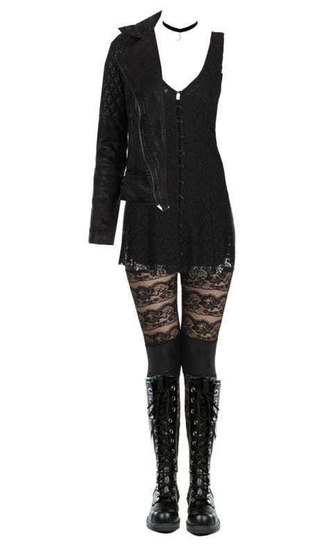 "Untitled #267" by littledeadridinghood2014 ❤ liked on Polyvore featuring Lee, Nana' and AllSaints Effy Stonem Outfit, Edgy Black Dress, Moda Grunge, Effy Stonem, Dark Outfits, Looks Black, Punk Outfits, Gothic Outfits, Healthy Skin Care