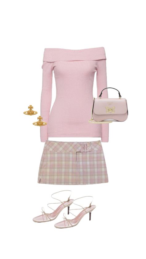 regina george oufit, mean girls vibes, regina george oufit inspo, regina george aesthetic, oufit idea Regina George Wardrobe, Regina George Inspired Outfits, Regina George Outfit Inspiration, Regina George Outfit, Regina George Aesthetic, George Aesthetic, 60s Inspired Outfits, Y2k Wardrobe, 2000s Looks