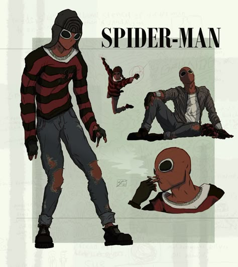 Spiderman Artstyle, Spider Persona, Spider Sonas, Spider Man Design, Spider Man Halloween, Spiderman Poses, Peter B Parker, Spider Sona, Spiderman Suits