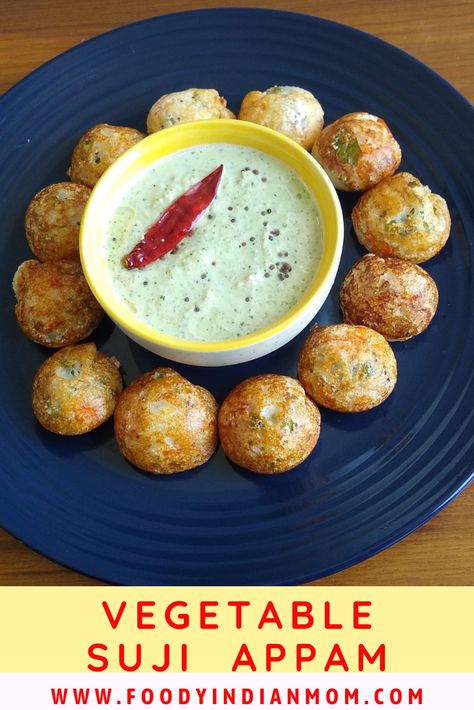 Rava Appe, Easy Snack Appetizers, Appe Recipe, Pizza Pasta Recipe, Indian Kitchen, Fusion Food, Recipe Board, Healthy Snacks Easy, Indian Snacks