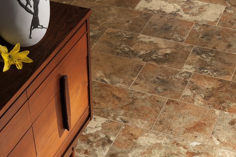 Vinyl Flooring That Looks Like Stone Sheet Vinyl Flooring Bathroom, Modern Linoleum Flooring, Linoleum Flooring Kitchen, Stone Look Vinyl Flooring, Kitchen Flooring Ideas Vinyl, Provencal Kitchen, Linoleum Kitchen Floors, Flooring Ideas Vinyl, Roll Vinyl Flooring