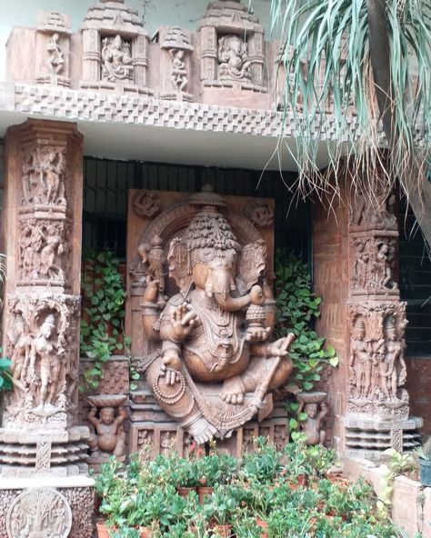 Tambram Wedding, Vishnu Sculpture, Ganesha Sculpture, Ganpati Ji, Best Home Interior Design, India Home Decor, Ancient Temple, Ganesh Ji, Indian Sculpture