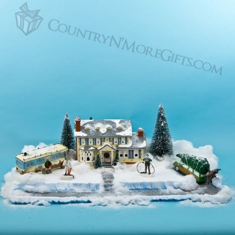 Griswold Family Christmas Dept 56 Cousin Eddies Rv, National Lampoon Christmas Vacation, Griswold Christmas Vacation, Lampoons Christmas Vacation, Christmas Vacation Movie, Griswold Family Christmas, Griswold Christmas, Christmas Spectacular, Family Vacation Spots