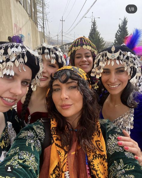 Assyrian Women, Middle Eastern People, Assyrian Clothing, Iraq Clothing, Traditional Assyrian Clothing, Assyrian Culture, Iraqi Traditional Clothing, Traditional Syrian Clothing, Iraqi Clothing