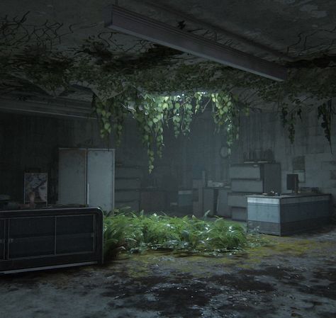 Post Apocalyptic Aesthetic Room, Resident Evil Landscape, Distopian Backgrounds, Abonded City, Resident Evil Scenery, Apocalypse Shifting, Distopian Architecture, Apocolypse Aethstetic, Apocalipsis Aesthetic