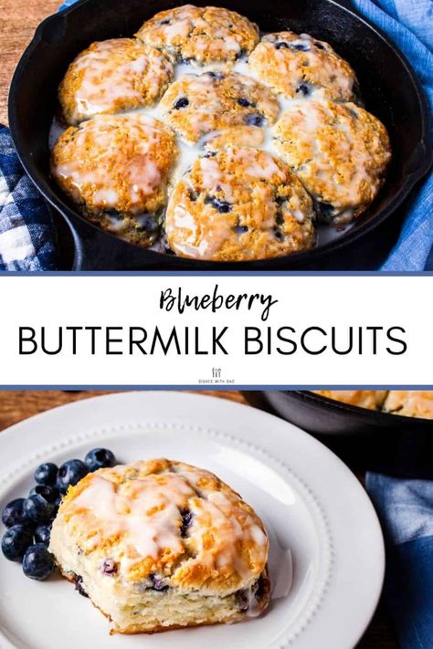 Blueberry Buttermilk Biscuits, Glazed Blueberry Biscuits, Blueberry Buiscits, Sweet Buttermilk Biscuits, Sweet Blueberry Biscuits, Blueberry Biscuits With Glaze, Blueberry Biscuits Recipe, Berry Biscuits, Blueberry Ideas