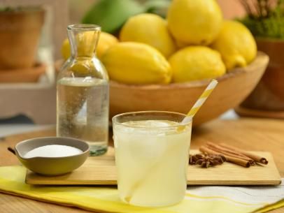 Winter Spice Lemonade Mixed Drinks Alcohol Recipes, The Kitchen Food Network, Calorie Calculator, Lemonade Recipe, Candied Ginger, Lime Soda, Homemade Lemonade, Mixed Drinks Recipes, Lemonade Recipes