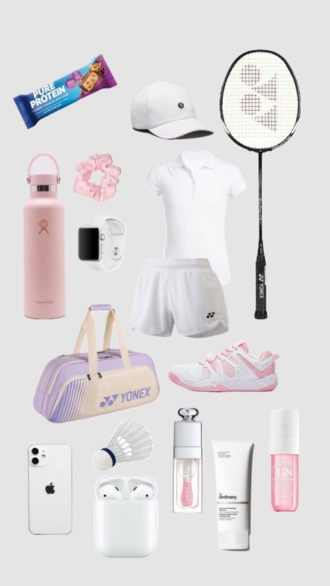 Bad Minton, Badminton Outfit Women, Badminton Outfit, Badminton Videos, Badminton Pictures, Badminton Shop, Badminton Club, Sports Aesthetic, Pink Aura