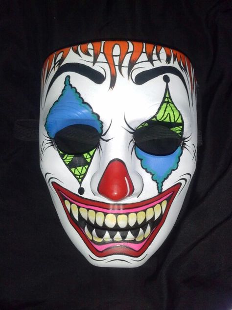 Joker Mask, Rave Mask, Joker Face, Mask Painting, Scary Mask, Face Paintings, White Mask, Cool Masks, Halloween Masks