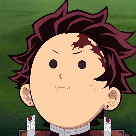 Tanjiro Memeable Face, Tanjiro Pictures, Tanjiro Icon, Kamado Tanjiro, Widget Ideas, Hanging Christmas Tree, I Still Love Him, Tanjiro Kamado, Boom Boom