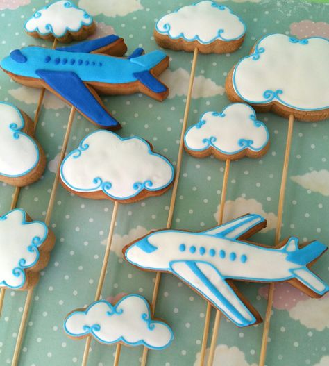 Pilot Retirement, Airplane Cookies, Grandma Cake, Planes Party, Airplane Party, Kids Food, Cookie Ideas, Graduation Cakes, Fun Kids Food