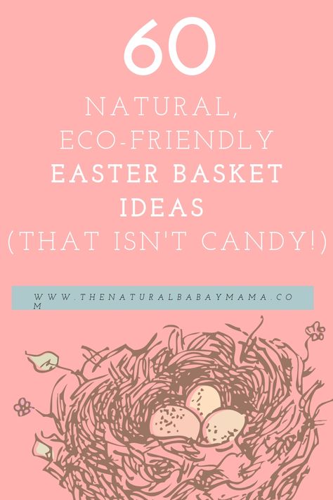 This Easter Basket Idea list will leave you with 60 eco-friendly, non-toxic and organic ideas. Safe for your children and good for the earth. Natural Easter Basket Ideas, Eco Friendly Easter Basket, Natural Easter Basket, Eco Friendly Easter, Creative Easter Baskets, Easter Pajamas, Eco Friendly Kids, Easter Basket Ideas, Plan Toys